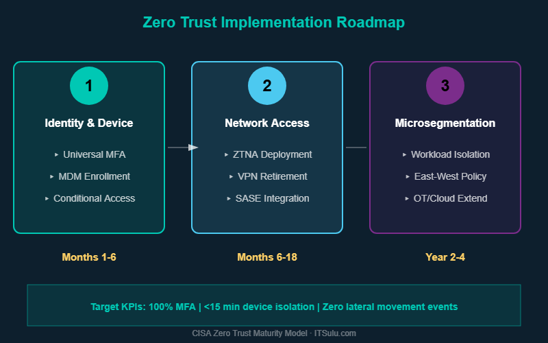 Zero Trust Implementation Roadmap